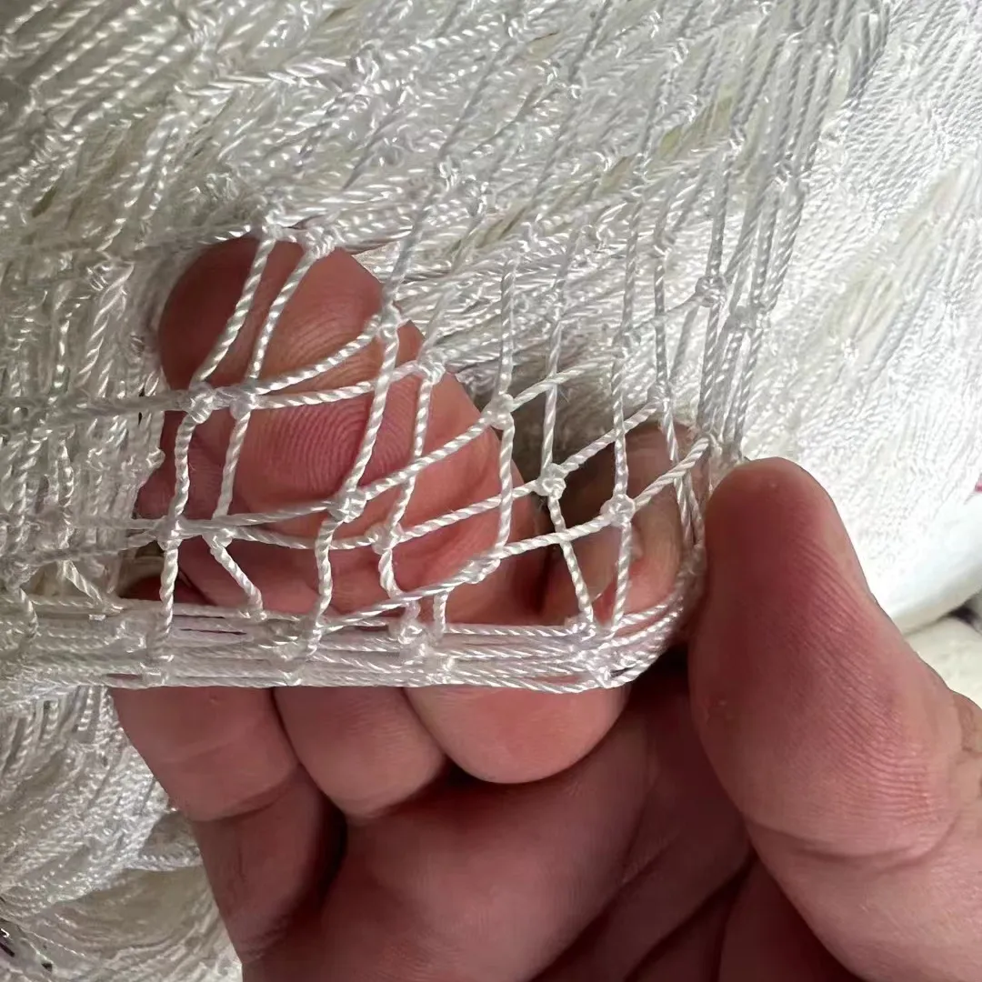 Black White Knotted Anti Bird Netting Polyethylene Anti Brid Netting