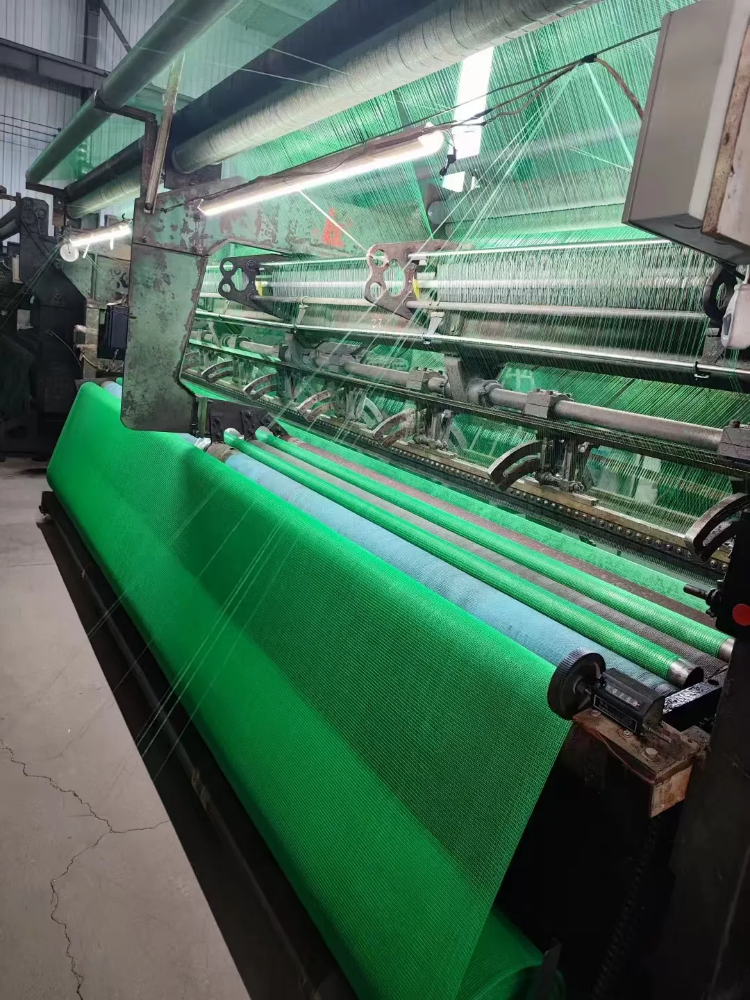 green nylon netting